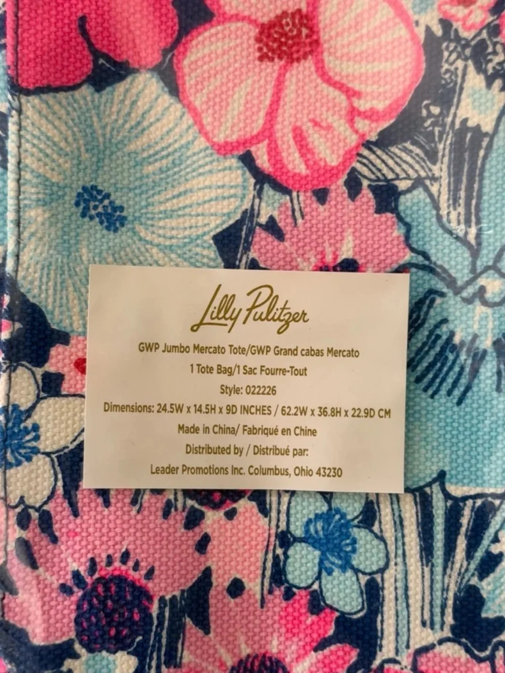 Lilly Pulitzer Jumbo Mercato Tote